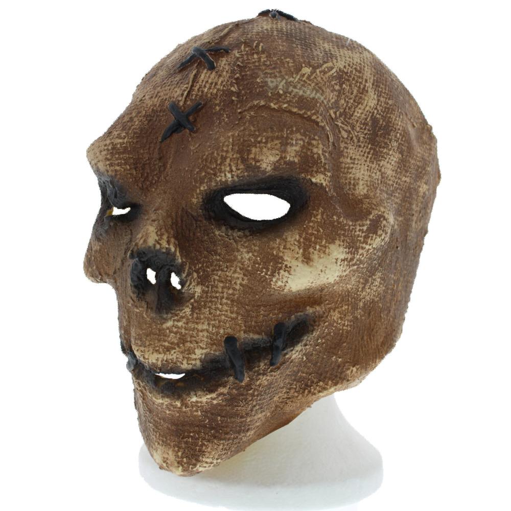 Zac's Alter Ego - Scary Scarecrow Latex Head Masker - Bruin
